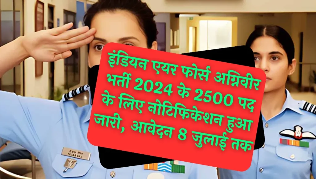 Airforce Agniveer Vacancy 2024